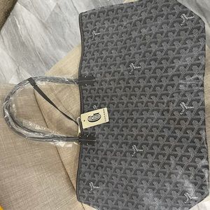 Goyard Grey St Louis Tote